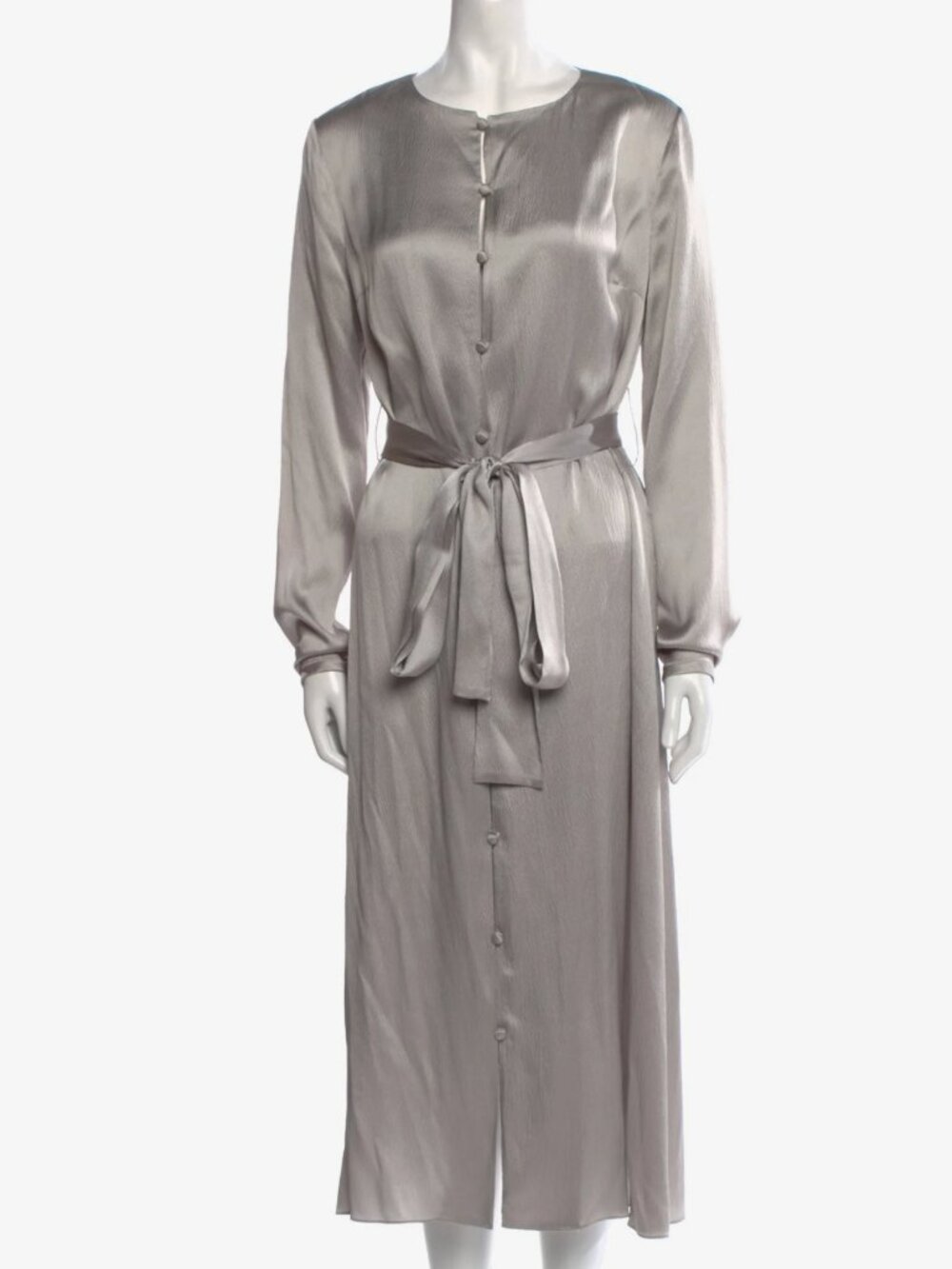 Silver Marina Moscone Shirt Dress